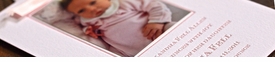 letterpress baby announcements