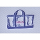 letterpress bag baby announcement - tote