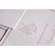 Letterpress Butterfly Baby Announcement - Isabelle