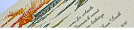letterpress cocktail & dinner parties