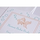 Letterpress Fish Baby Announcement - Thomas