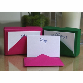 Letterpress Gift Card Enclosures