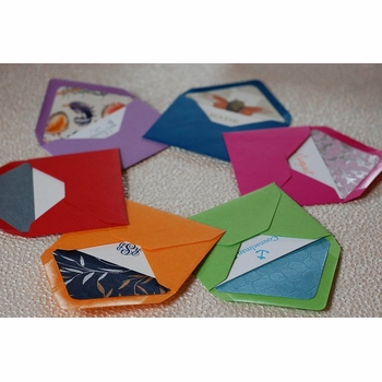 Letterpress Gift Card Enclosures