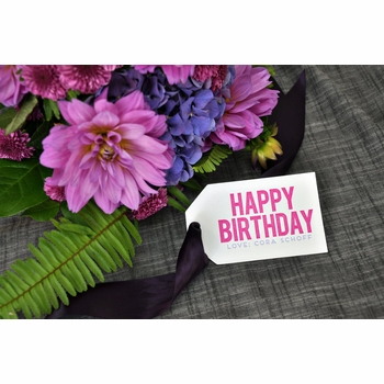 Letterpress Gift Tag-T100