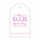 Letterpress Gift Tag-T102
