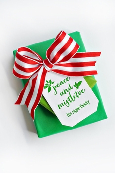 Letterpress Gift Tag-T103