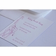 Letterpress Giraffe Baby Announcement - Hilary Baby