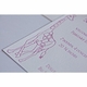 Letterpress Giraffe Baby Announcement - Hilary Baby