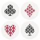 Letterpressed Cards Coasters