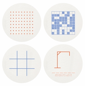 Letterpressed Games Coasters