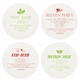 Letterpressed Julep Coasters