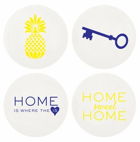 Letterpressed Welcome Coasters