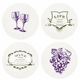 Letterpressed Wine Coasters
