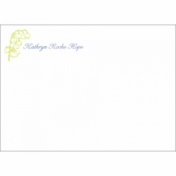 Lily Social Stationery
