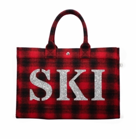 Limited Edition Red Plaid Flannel SKI bag