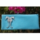 Linen Clutch with Castings