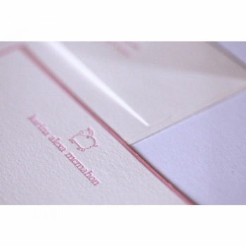 little lamb kid's stationery