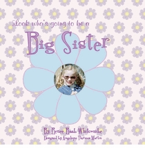 look who's going to be a big sister keepsake journal
