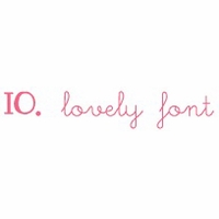 lovely font