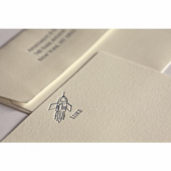 luke rocket baby stationery