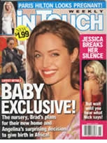 Lulla Smith In Touch Weekly Magazine, March, 2006