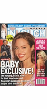 Lulla Smith In Touch Weekly Magazine, March, 2006