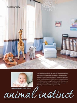 Lulla Smith luxury bedding Nola Baby , 2008