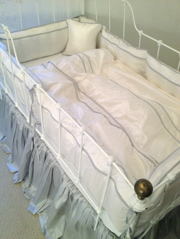 Lulla Smith Milan Crib Bedding (Contact Us for Pricing)