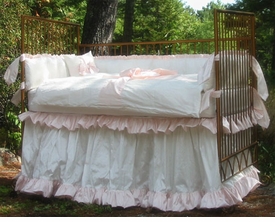 Lulla Smith pretty baby crib skirt