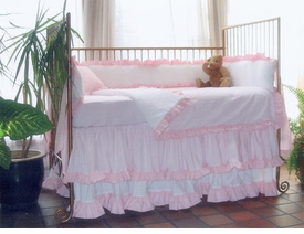 lulla smith princess II crib bedding