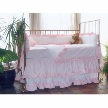 lulla smith princess II crib bedding