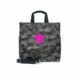 luxe NS camo tote with black handles