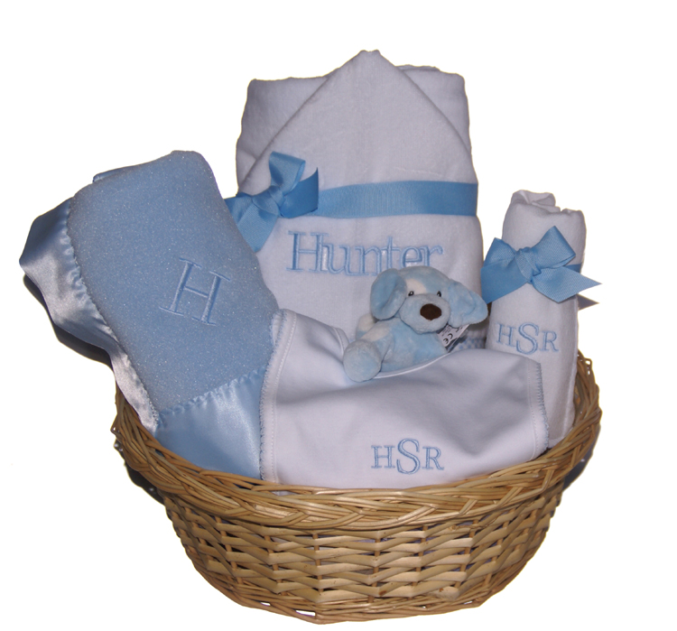 luxury baby boy gift basket featured at