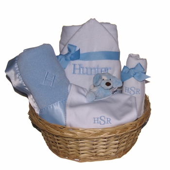 Luxury Baby Boy Gift Basket