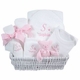 luxury baby gift basket - daisies