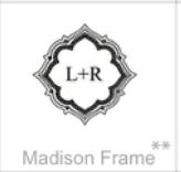soundview millworks monograms and frames madison frame