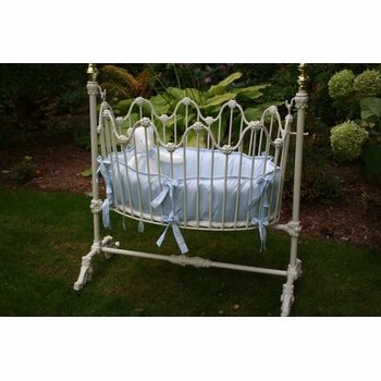 majorca cradle ensemble - dupioni silk <br> (contact us for pricing)