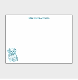 Maltese Personalized Kids Stationery