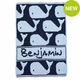 many whales stroller blanket