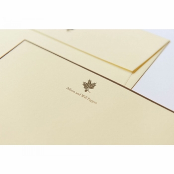 Maple Leaf Note Cards