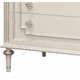marcheline chest - white with silver gilding