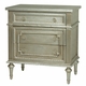 Marcheline Night Table Metallic Silver
