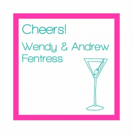 Martini Baby Gift Stickers