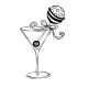 martini rattle