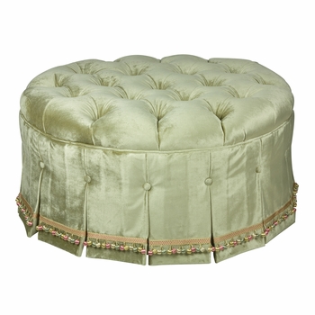 Mayfair Round Ottoman
