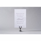 meriel & alex wedding brunch card