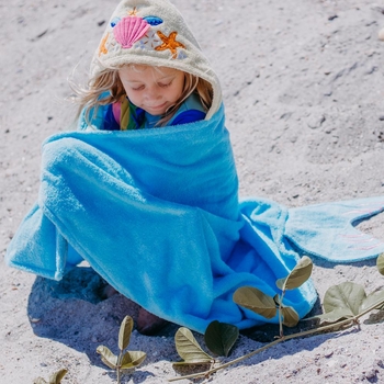 Mermaid Hooded Towel