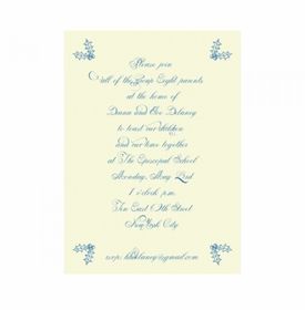 Merry Mint Invitation Cards