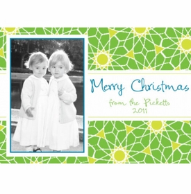 Merry Moroccan Mistletoe Holiday Cards