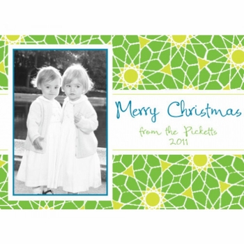Merry Moroccan Mistletoe Holiday Cards
